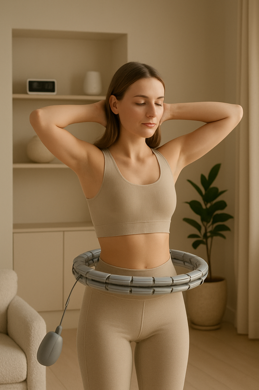 Smart Weighted Fit Hoop™ – Tonifiez votre taille en 10 minutes par jour